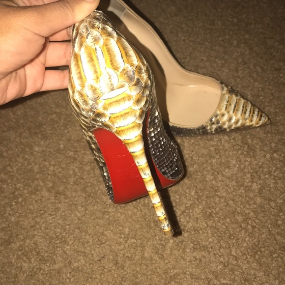 Christian Louboutin so Kate Python skin - Picture 3 of 8